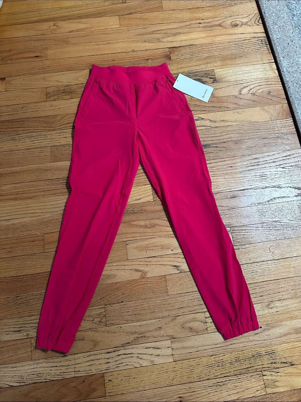 lululemon athletica Vibrant Pink High-Waist Jogger Pants